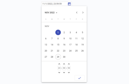 Angularで時間まで指定できるdatetime-pickerを導入する | グリニッジ株式会社